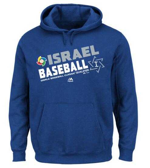 Israel Baseball Majestic 2017 World Baseball Classic Pullover Hoodie Royal,We sell and wholesale Israel Baseball Majestic 2017 World Baseball Classic Pullover Hoodie Royal on line form chian!